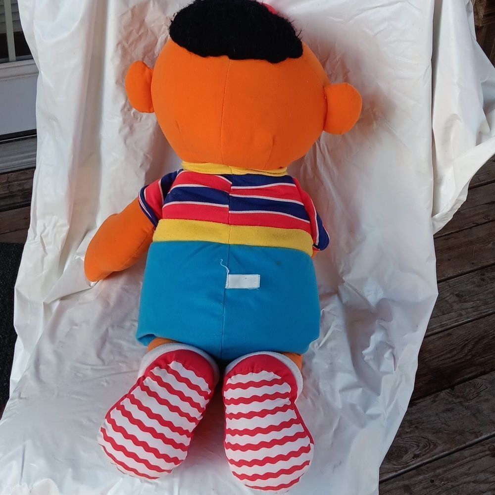 Tyco 1996 Sesame Street Colorful Plush Toy 28" - Picture 4 of 6